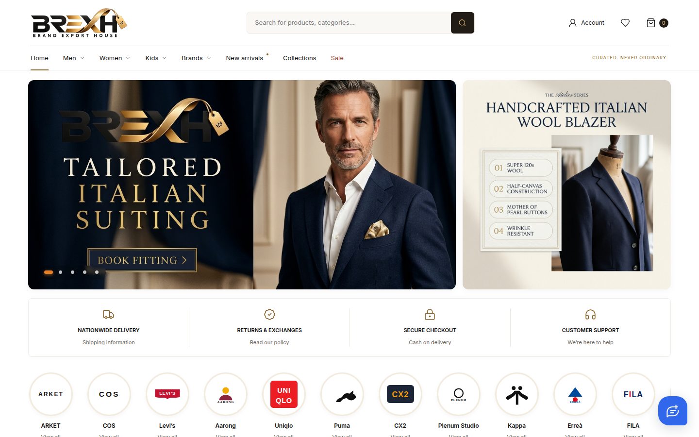 BREXH — Fashion E-commerce Store