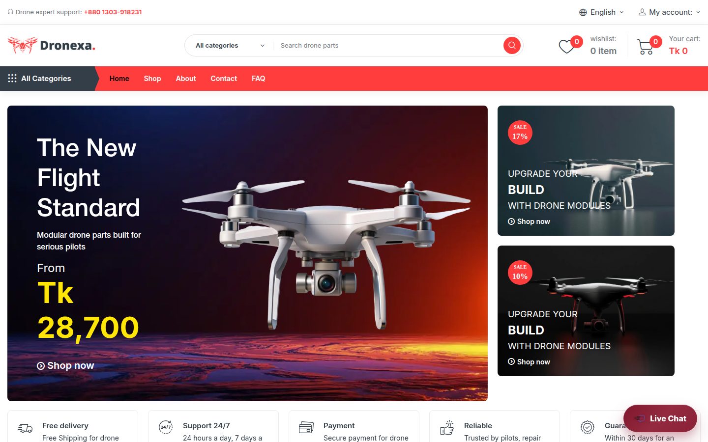 Dronexa — Drone Parts Store